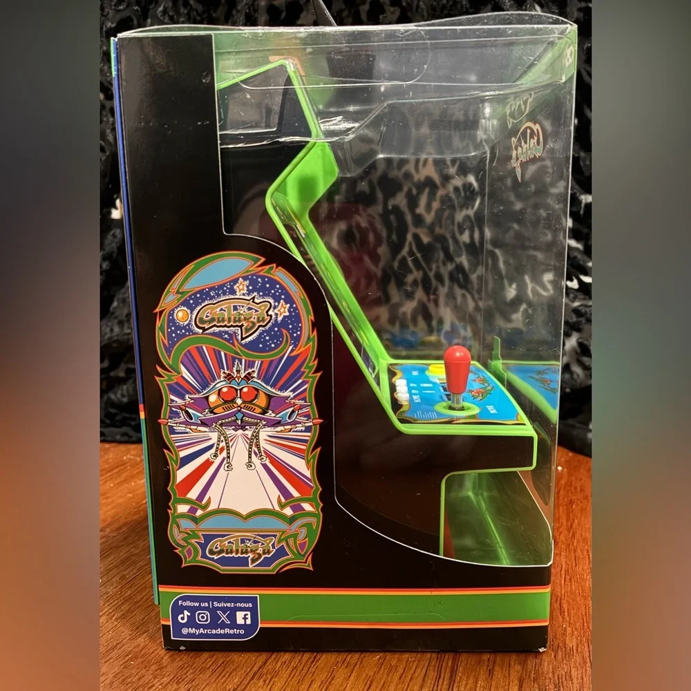 Fully Playable Micro Player Pro Portable Arcade Games: Galaga & Galaxian